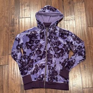 LuLaRoe Purple Floral Women's Hoodie